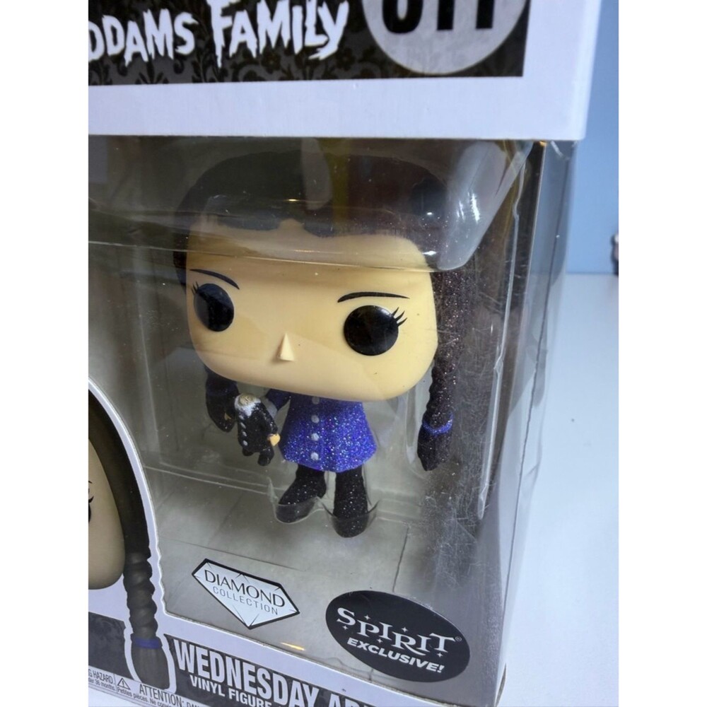 RARE Funko Pop! Television Wednesday Addams #811 (Diamond Collection) - Picture 2 of 6